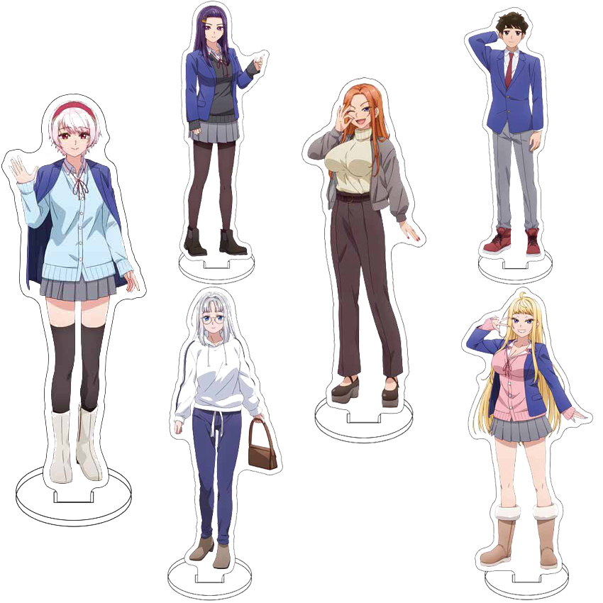 Figma Stand Set - 16CM Acrylic Figure Stand Anime Hokkaido