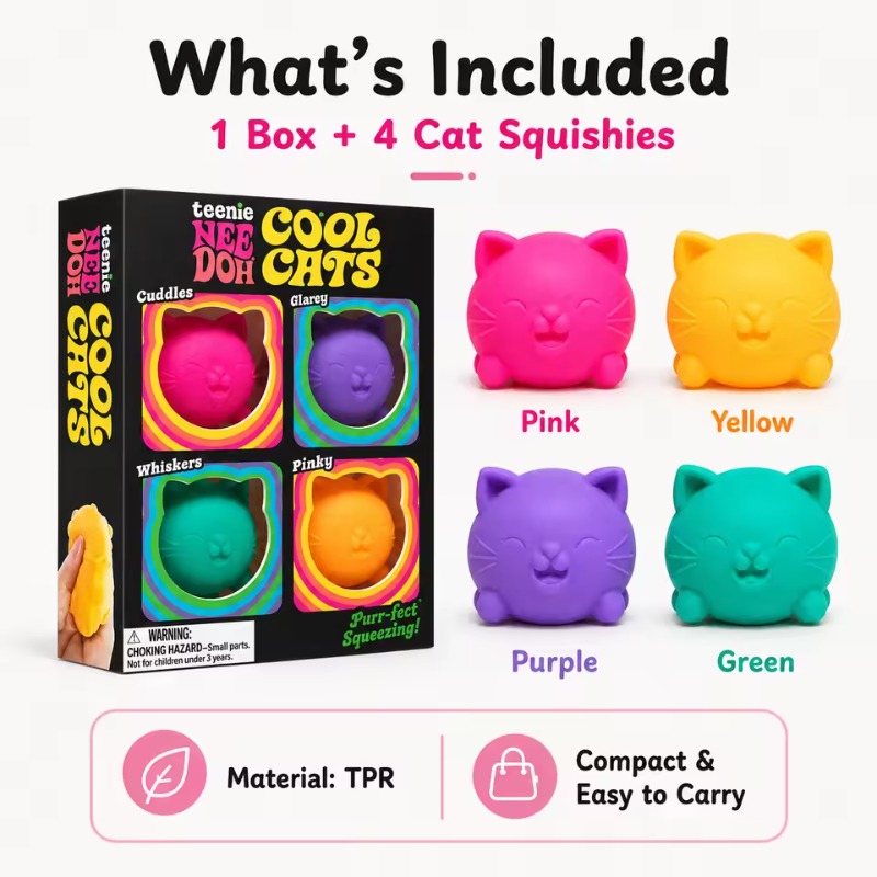 Trending Needoh Mini 4 Pack Se - Fidget Cube Original review and price