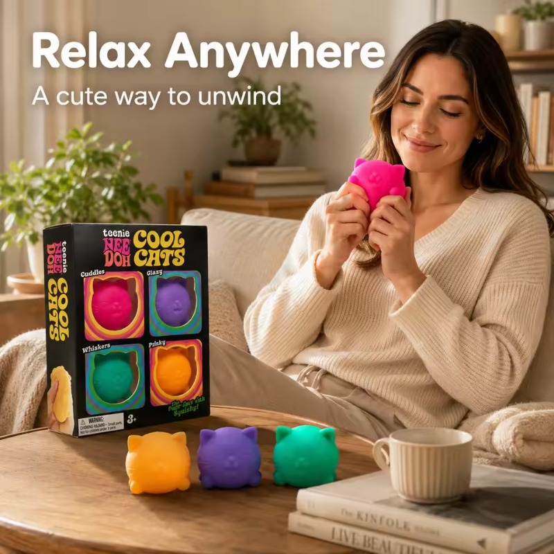 Trending Needoh Mini 4 Pack Se - Fidget Cube Original review and price