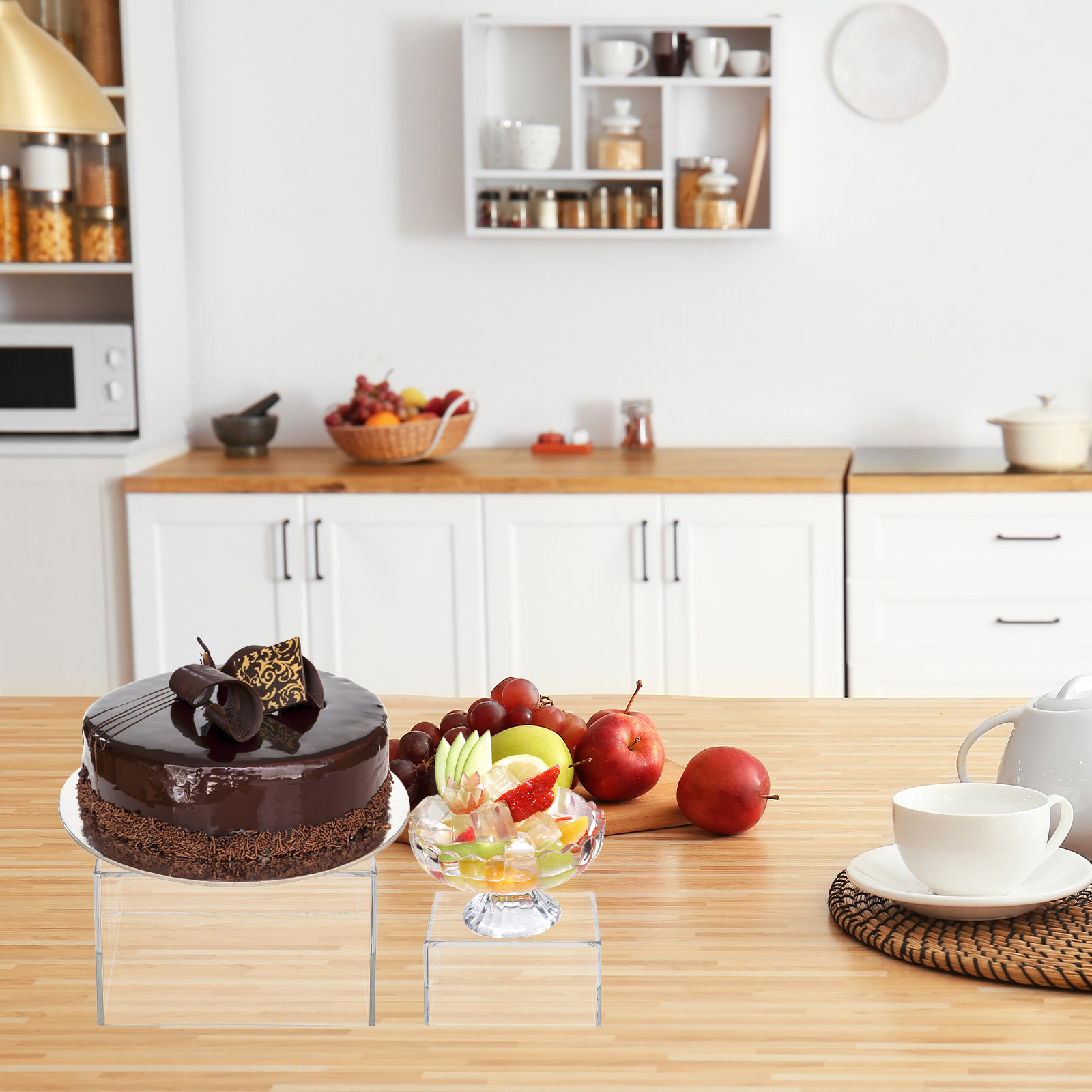 Acrylic Dessert Table Stand Se - Display Risers Set review and price
