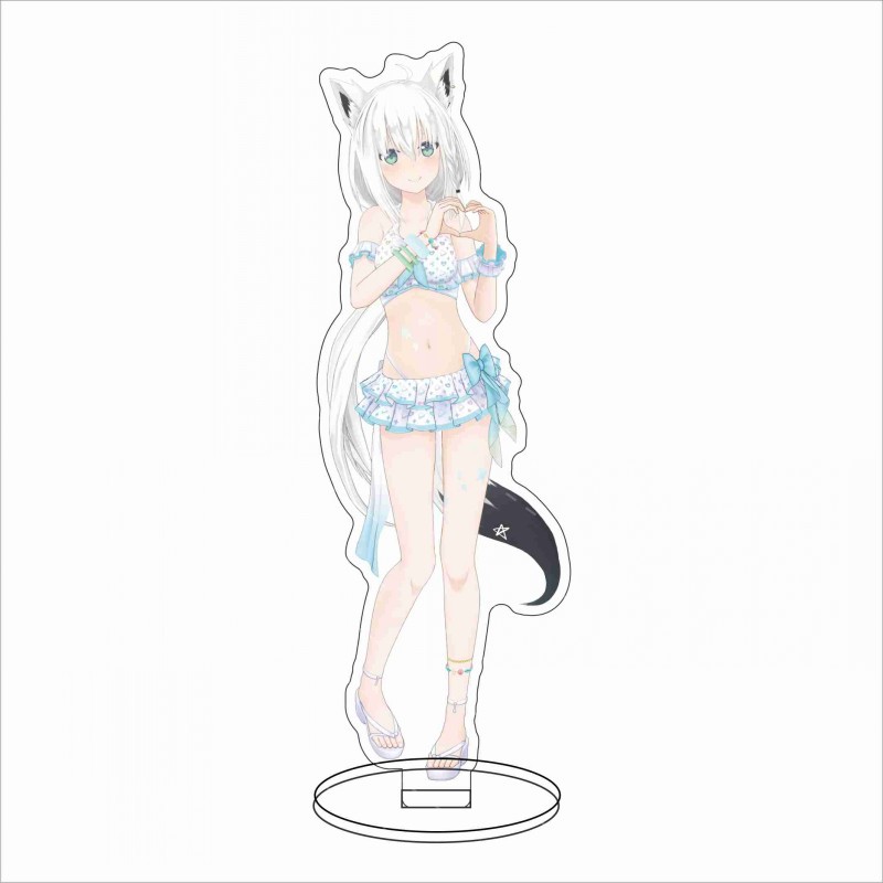 16CM Anime Hololive Shirakami  - Figma Stand Set review and price