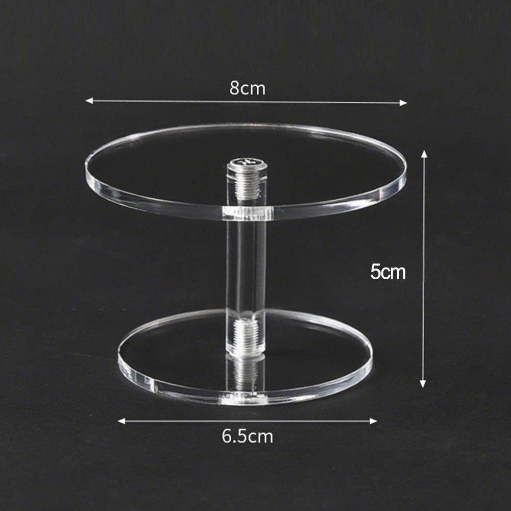 3 Piece Set of Clear Acrylic R - Display Risers Set review and price
