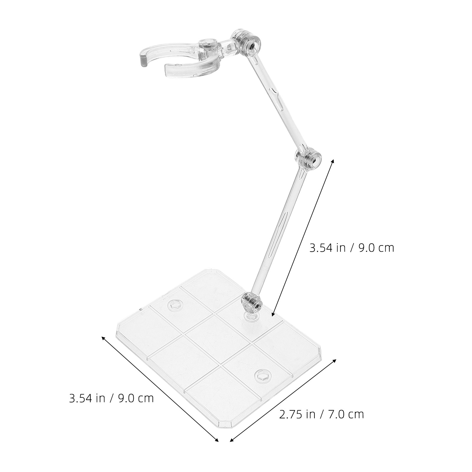 3Pcs Transparent Figure Suppor - Action Figure Stand review and price