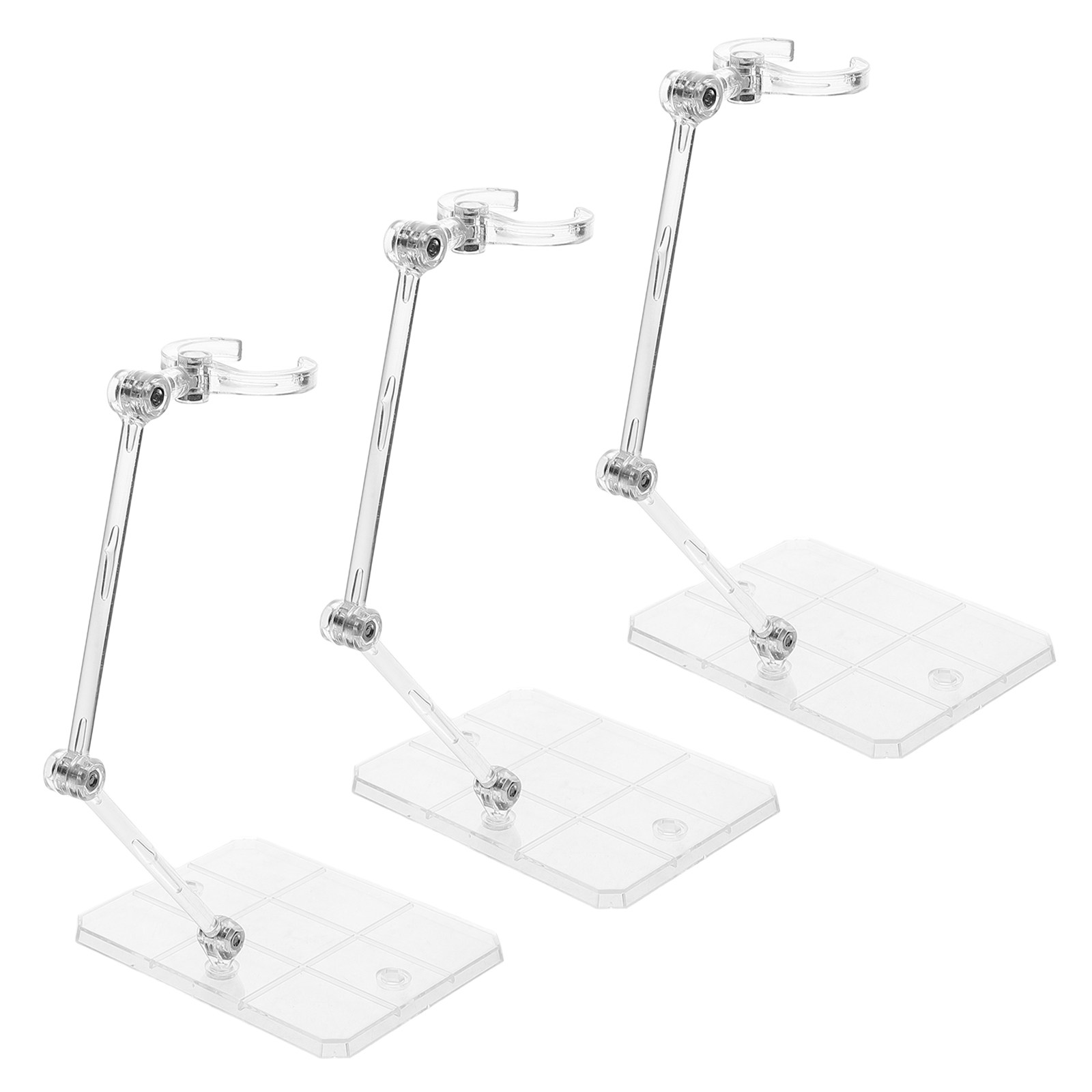 3Pcs Transparent Figure Suppor - Action Figure Stand review and price