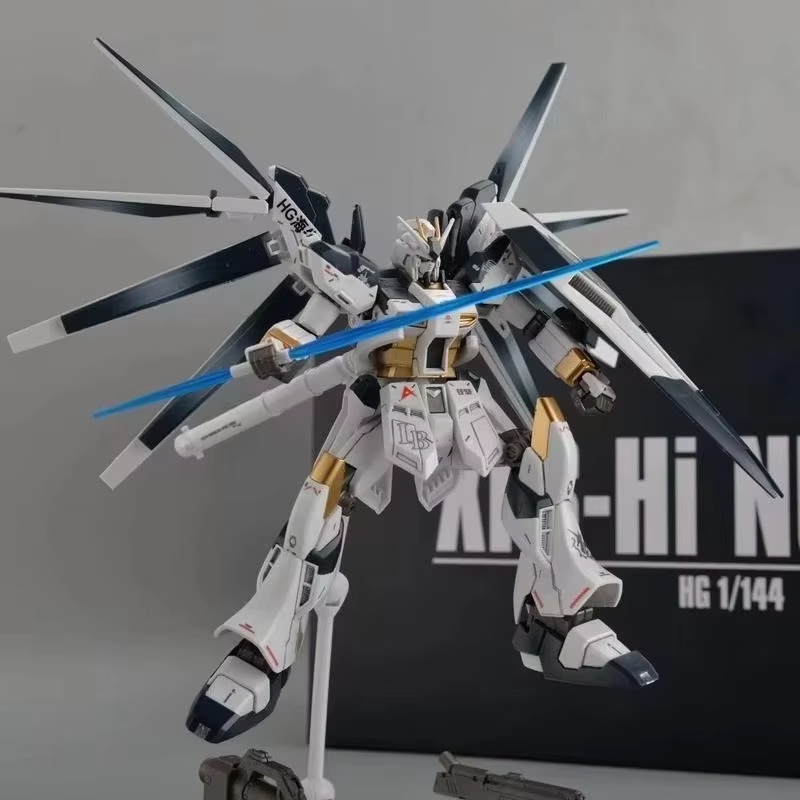 Hi-ν Hi Nu GPB Color HG 1/144  - Bandai Model Gundam Hg review and price